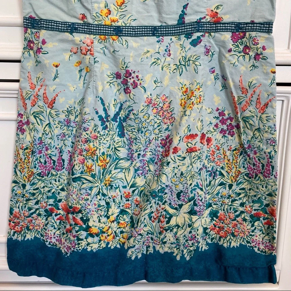 Monsoon Wildflower Shift Dress 3/4 - Picture 2 of 5